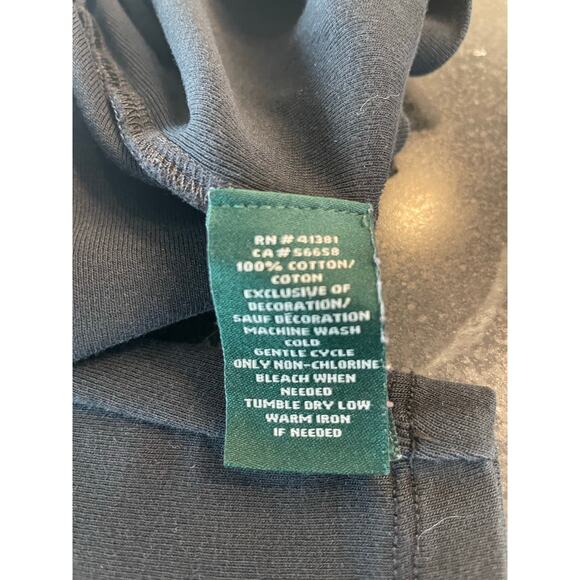 Ralph Lauren long sleeved black tee Large, 100% Cotton - Picture 4 of 8